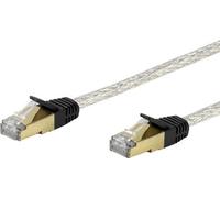 VIVanco™Câble réseau CAT6, connecteur RJ45 Câble LAN, connecteur entièrement blindé, avec contacts en or, SFTP, transmission de données sans interférences, 2m