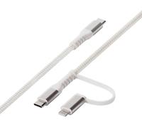 Vivanco Câble USB-C USB-C® femelle 1.2 m blanc 64216