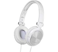 VIVanco™Casque DJ supra-auriculaire de haute qualité Blanc, plaisir sonore confortable avec mousse à mémoire de forme, arceau rembourré et réglable