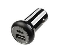 VIVANCO Chargeur de voiture 24W - 1x USB-C PD + 2x USB-A - Noir