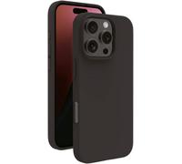Vivanco MAG HYPE Coque arrière Apple iPhone 16 Pro noir chargement par induction, étanche au sable, étanche aux projections d'eau