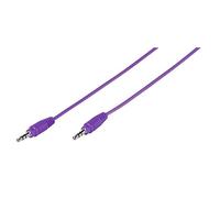 Vivanco PBVV35CPURPLE câble jack (1m, 3,5 mm) violet