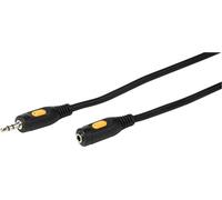 ViVanco™Rallonge, a) de 1x prise jack 3,5mm, stéréo, b) à 1x prise jack 3,5mm (46057)