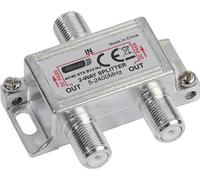 VIVanco™SAT Répartiteur d'antenne universel, entièrement blindé, 2400 MHz, compatible avec le canal de retour, 2 fois