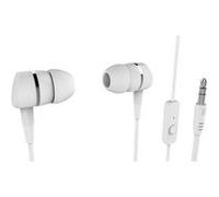 ViVanco™Smartsound Casque filaire intra-auriculaire Appels/Musique Blanc (38010)