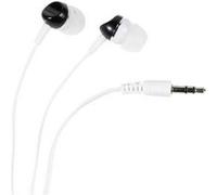 Vivanco SR 3 BLACK Écouteurs intra-auriculaires filaire blanc, noir Blanc G