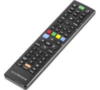 VIVanco™Télécommande de remplacement Sony de haute qualité, compatible avec Smart TV, à partir de l'année de fabrication 2000, 54 touches, utilisable immédiatement, noir