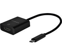 Vivanco VVITADHDMITCW câble vidéo et adaptateur 0,15 m USB Type-C HDMI Blanc