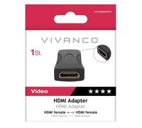 Vivanco VVVHDMIADFFG changeur de genre de câble HDMI Noir