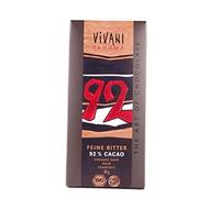 Vivani Organic Chocolate | 92% Dark Choc Panama Estate | 8 x 80g
