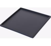 VIVANNO Accessoires pour bacs à plantes Fibre de verre UNDO Rectangulaire, Anthracite mat - 44x44x2 cm