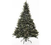 VIVANNO Arbre de Noël plastique JODLA Conique, vert - 127x127x cm