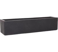 VIVANNO Bac à fleurs béton FLOBO Bac, anthracite mat - 80x18x18 cm