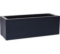 VIVANNO Bac à fleurs en fibre de verre FLOBO Bac, anthracite mat - 45x17x15 cm