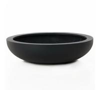 VIVANNO Bac à Plantes Bac à Fleurs Bac décoratif en Fibre de Verre Anthracite Plana - 14 x 54 cm