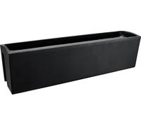 VIVANNO Bac à plantes en fibre de verre BALKONA CLASSIC Bac, anthracite mat - 80x19x21,50 cm