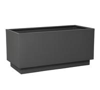 VIVANNO Bac à Plantes Maxi 80 cm Anthracite - Bacs à Fleurs et jardinières en Zinc