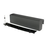 VIVANNO Balconnière avec Support & système d'arrosage BALKONA Classico Gris foncé 80 cm de Long