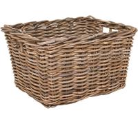 VIVANNO Corbeille décorative en rotin CESTA Coffre, tressé naturel - 50x40x30 cm