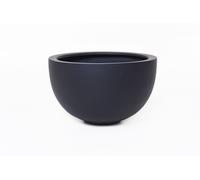 VIVANNO Coupe décorative en fibre de verre ALICE Coupe, anthracite mat - 45x45x28 cm