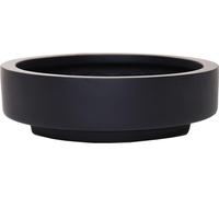 VIVANNO Coupe décorative en fibre de verre ESCADA LOW Coupe, anthracite mat - 30x30x9 cm