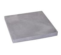 VIVANNO Dessous de Plat à roulettes Rouleau pour Plantes carré Pierre Artificielle Gris Movo - 4 x 28 x 28 cm