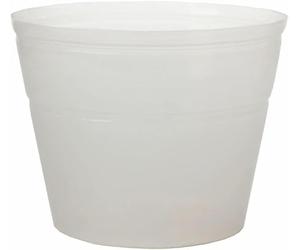 VIVANNO : Insert en Plastique Souple pour bacs à Plantes, Ø 45 x H 35 cm | Bac à plantes étanche à découper sur mesure, d'une capacité de 51 litres, léger pour un transport aisé à l'intérieur