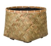 VIVANNO Jardinière Bambou Fibrociment CISTELLA Nature 37x29 cm