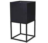 VIVANNO Jardinière Support Block Up Anthracite Noir, 80x40x40
