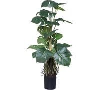 VIVANNO Plante artificielle plastique MONSTERA Organique, vert - 48x85 cm