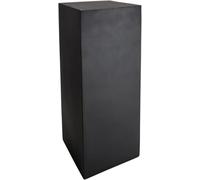 VIVANNO Podestat Colonne décorative Stèle Présentoir à Fleurs Fibre de Verre Anthracite 40x40x100