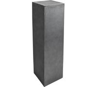 VIVANNO Podium en fibre de verre PODEST colonne, anthracite design béton - 30x30x100 cm