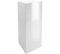 VIVANNO Podium fibre de verre PODEST colonne, blanc brillant - 30x30x80 cm