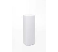 VIVANNO Podium fibre de verre PODEST colonne, blanc mat - 34x34x100 cm