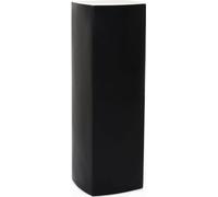 VIVANNO Podium fibre de verre PODEST colonne, noir mat - 34x34x100 cm