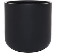 VIVANNO Pot de Fleurs Pot de Plantes en Fibre de Verre Chico Anthracite (40x40 cm)