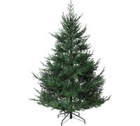 VIVANNO Sapin de Noël polyéthylène FICHE, vert - 130x150 cm