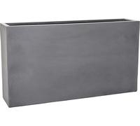 VIVANNO Séparateur de pièce fibre de verre ELEMENTO SLIM Caisson, gris mat - 90x20x50 cm