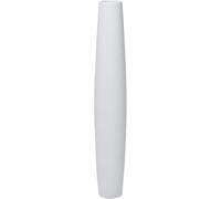 VIVANNO Vase de Sol Vase sur Pied pour Branches décoratives Fibre de Verre Blanc Mat ISONDRA 80