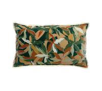 Vivaraise Alina Coussin imprimé pétrole - 40 x 65 cm