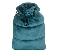 Vivaraise - Bouillotte Tender - 23x33 cm - 1,75L - Poche Amovible avec Bouteille en PVC - Housse Microfibre en Peluche Douce - Fausse Fourrure Chaude - Style Cosy