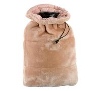 Vivaraise - Bouillotte Tender - 23x33 cm - 1,75L - Poche Amovible avec Bouteille en PVC - Housse Microfibre en Peluche Douce - Fausse Fourrure Chaude - Style Cosy