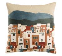 Vivaraise Coussin brodé Elie Multico 45 x 45 cm