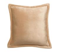 Vivaraise Coussin Doux Coloris Grège 50 x 50