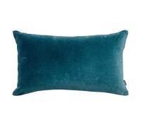 Vivaraise - Coussin Elise avec garnissage Moelleux - Taie d'oreiller Lavable - Housse Amovible - 100% Coton - Recto Velours, Verso Chambray