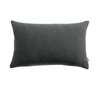Vivaraise - Coussin Zeff avec garnissage - Taie d'oreiller Lavable - Housse Amovible 100% Coton - Recto en Lin, Verso en Coton