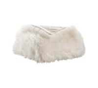 Vivaraise Couverture Betani blanc neige - 130 x 160 cm