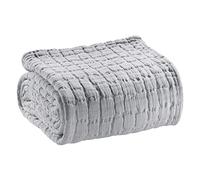 Vivaraise - Couvre-lit Swami - Couverture d'appoint Chaude, jeté de canapé - 100% Coton lavé Stonewash - Plaid cocooning