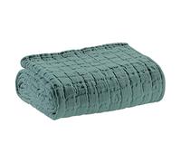 Vivaraise - Couvre-lit Swami - Couverture d'appoint Chaude, jeté de canapé - 100% Coton lavé Stonewash - Plaid cocooning