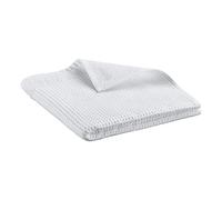 Vivaraise Drap de Douche recyclé Abby Blanc 70 x 130 cm